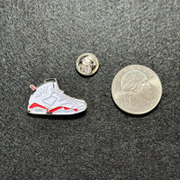 White Infrared 6’s Pin