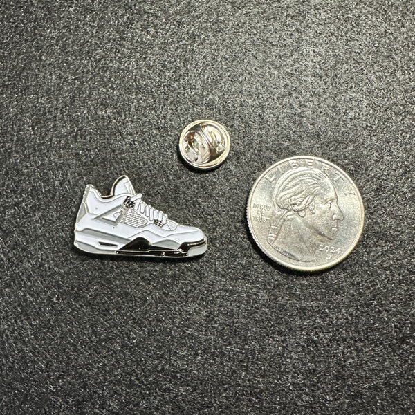 White Cement 4’s Pin